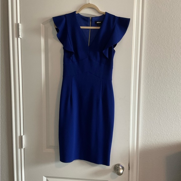 DKNY | Royal Blue Dress - Picture 1 of 5